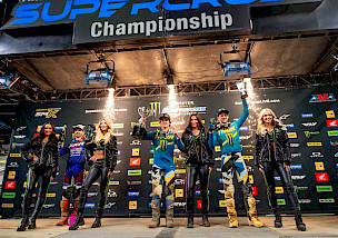 Monster Energy Yamaha Star Racing: Haiden Deegan führt das All-Yamaha 250-Podium in Arlington an