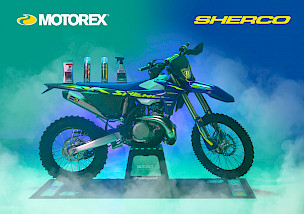 KOOPERATION MIT POTENZIAL: MOTOREX X SHERCO