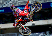 Rockstar Energy GASGAS Factory Racing: Justin Barcia pausiert aufgrund einer Knieverletzung