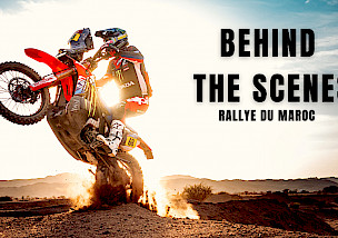 Behind the Scenes - Rallye du Maroc 2025 mit Monster Energy Honda HRC