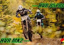 E-Motocrosser mit Höhenverstellung aus Deutschland: HVR MX2 und 85Pro
