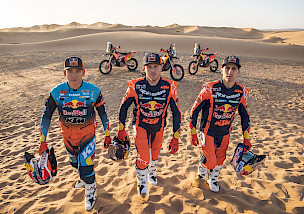 RED BULL KTM FACTORY RACING BEREITET SICH AUF DIE RALLYE DAKAR 2026 VOR