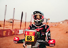 Monster Energy Honda HRC Team: Tosha Schareina gewinnt die dritte Etappe der Rallye Dakar 2026