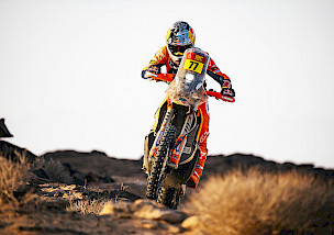 LUCIANO BENAVIDES SIEGT AUF DER FÜNFTEN ETAPPE DER RALLYE DAKAR