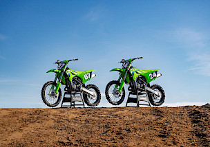 Die neue Kawasaki KX85 und KX112 des Modelljahres 2026