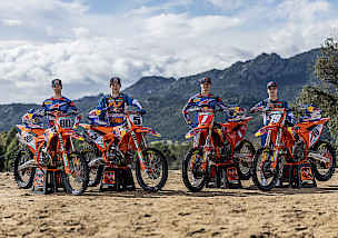 Red Bull KTM Factory Racing stellt MXGP und MX2-Teams offiziell vor
