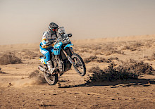 Africa Eco Race Stage 7: Kevin Gallas gewinnt weitere Etappe, Mike Wiedemann folgt auf dem zweiten Platz