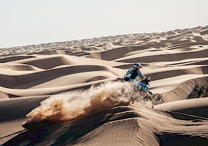 DAS TÉNÉRÉ YAMAHA RALLY TEAM BEFINDET SICH NACH DER 9. ETAPPE DES AFRICA ECO RACE IN EINER STARKEN POSITION