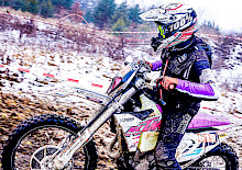 ROCK Oil Enduro Wintercup: Echte Winterbedingungen zum Auftakt in Jüterbog – Huster der Schnellste