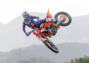 Tim Gajser und Simon Längenfelder gewinnen die italienische Motocross-Meisterschaft