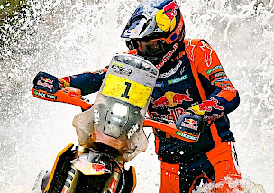 Daniel Sanders gewinnt die erste Etappe und baut seine Führung bei der Rally-Raid Portugal aus