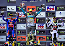 CAMDEN MCLELLAN GEWINNT DIE MX2-KLASSE BEIM MXGP VON ANDALUCIA