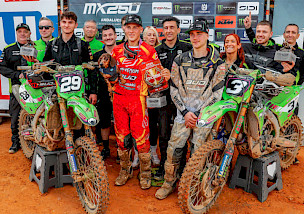 Venum Bud Racing Kawasaki startet perfekt in die EMX250-Europameisterschaft