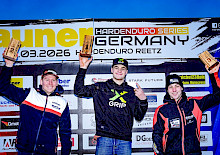 AUNER HardEnduroSeries Germany: Henry Strauss schlägt zurück in Reetz – packende Duelle und schwierige Bedingungen beim zweiten Lauf