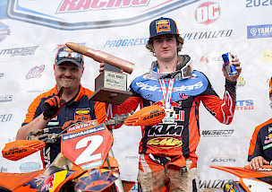 FMF KTM FACTORY RACING: GRANT DAVIS SICHERT SICH DEN SIEG IM CAMP COKER BULLET GNCC