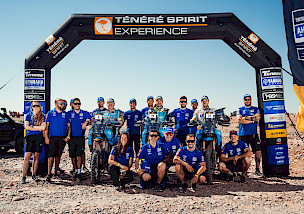 DOPPELTER GESAMTPODIUMSERFOLG FÜR DAS TÉNÉRÉ YAMAHA RALLY TEAM BEI DER CARTA RALLYE