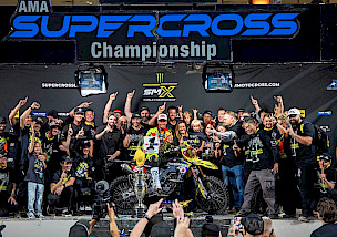 Ken Roczen holt sich den Titel der Monster Energy AMA Supercross-Meisterschaft in Salt Lake City
