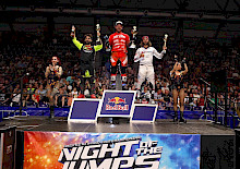 Ackermann Wahnsinn in Leipzig bei der Premiere der NIGHT of the JUMPs