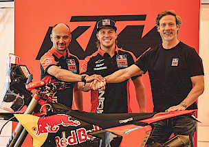 RED BULL KTM FACTORY RACING: MEHRJÄHRIGE VERTRAGSVERLÄNGERUNG MIT DANIEL SANDERS