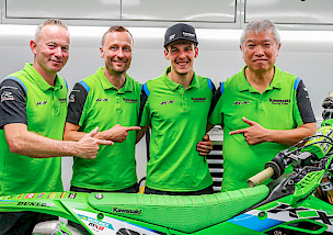 KAWASAKI UND MATHIS VALIN UNTERZEICHNEN MEHRJÄHRIGEN VERTRAG