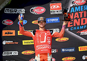 JASON TINO VOM FMF KTM FACTORY RACING TEAM SICHERT SICH DEN ANEC NE Pro2 TITEL 2026
