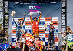 Daniela Guillen gewinnt beide Rennen in Darwin und sichert sich ihren ersten WMX-Weltmeistertitel